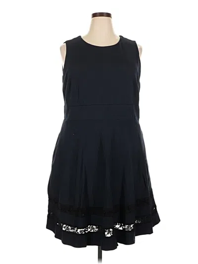 Pre-owned Eliza J Casual Dress In Black