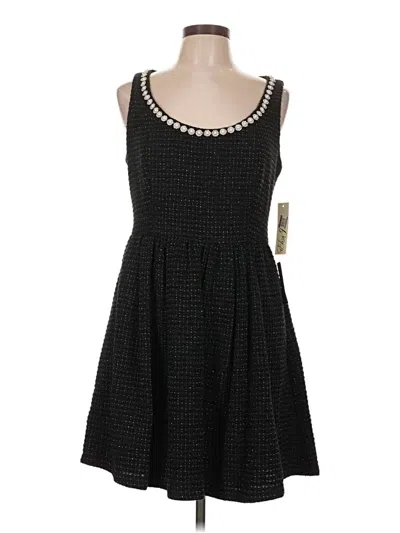 Pre-owned Eliza J Casual Dress In Black