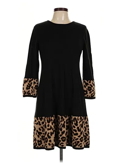 Pre-owned Eliza J Casual Dress In Black
