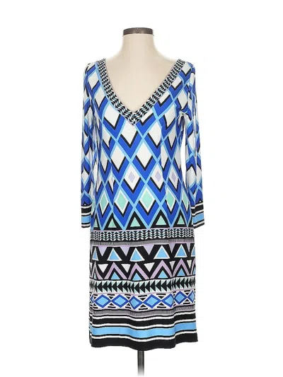 Pre-owned Eliza J Casual Dress In Blue
