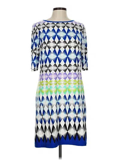 Pre-owned Eliza J Casual Dress In Blue