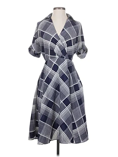 Pre-owned Eliza J Casual Dress In Blue