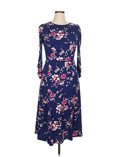 Pre-owned Eliza J Casual Dress In Blue