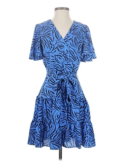 Pre-owned Eliza J Casual Dress In Blue