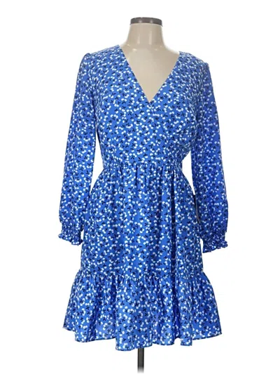 Pre-owned Eliza J Casual Dress In Blue