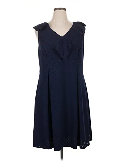 Pre-owned Eliza J Casual Dress In Blue