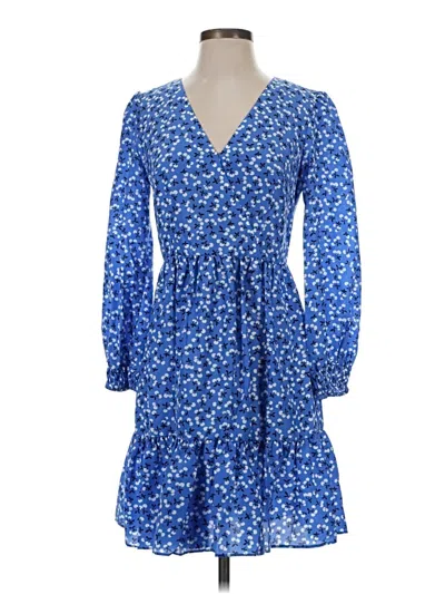 Pre-owned Eliza J Casual Dress In Blue