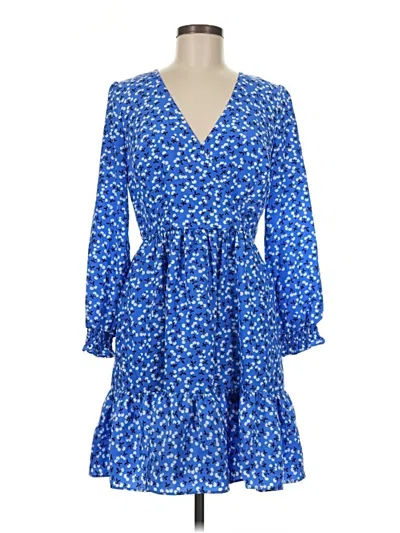 Pre-owned Eliza J Casual Dress In Blue