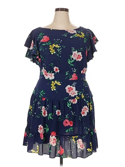 Pre-owned Eliza J Casual Dress In Blue