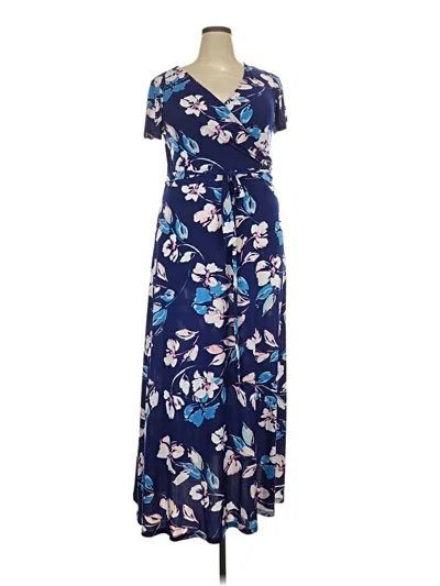 Pre-owned Eliza J Casual Dress In Blue