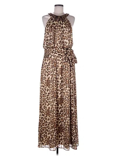 Pre-owned Eliza J Casual Dress In Brown