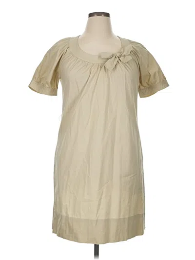 Pre-owned Eliza J Casual Dress In Brown