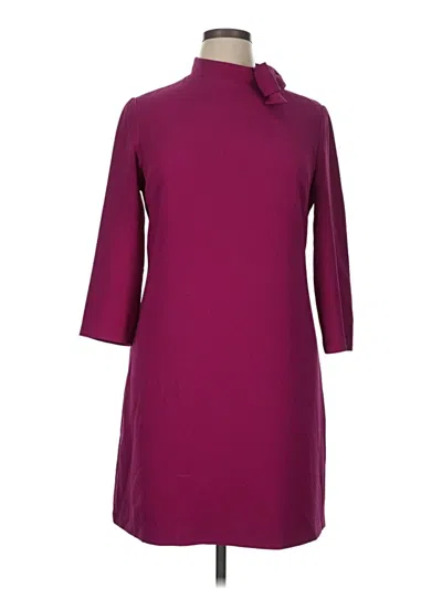 Pre-owned Eliza J Casual Dress In Burgundy