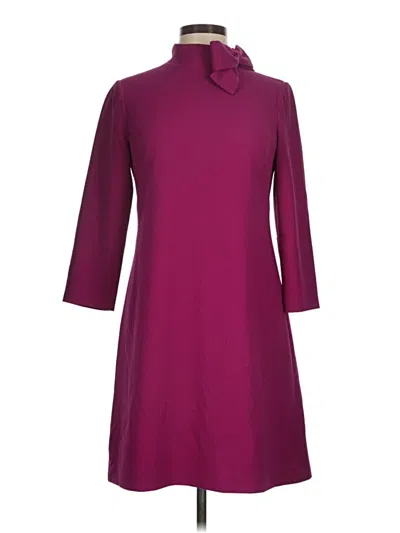 Pre-owned Eliza J Casual Dress In Burgundy