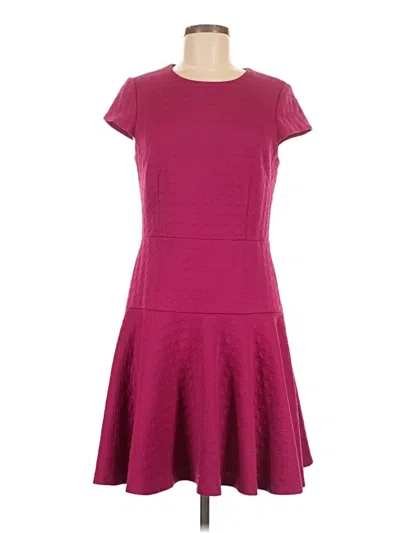 Pre-owned Eliza J Casual Dress In Burgundy