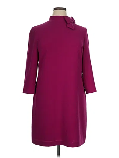 Pre-owned Eliza J Casual Dress In Burgundy
