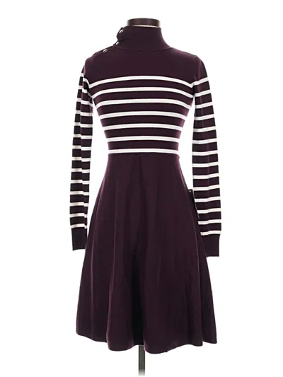 Pre-owned Eliza J Casual Dress In Burgundy