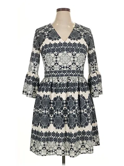 Pre-owned Eliza J Casual Dress In Gray