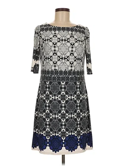 Pre-owned Eliza J Casual Dress In Gray