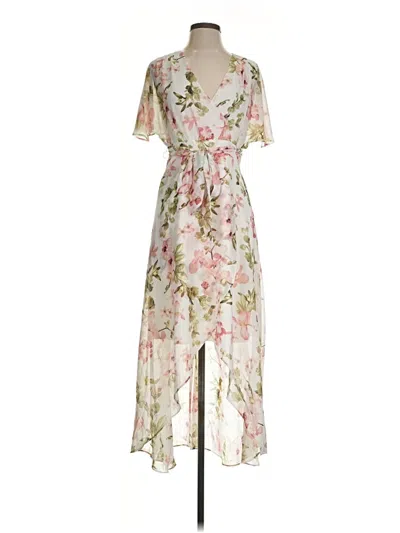Pre-owned Eliza J Casual Dress In Ivory