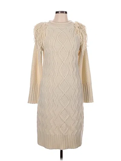 Pre-owned Eliza J Casual Dress In Ivory