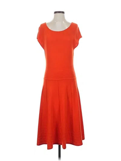 Pre-owned Eliza J Casual Dress In Orange