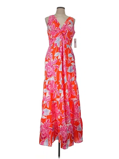 Pre-owned Eliza J Casual Dress In Orange