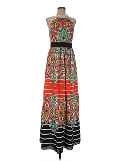 Pre-owned Eliza J Casual Dress In Orange