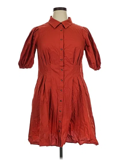 Pre-owned Eliza J Casual Dress In Red