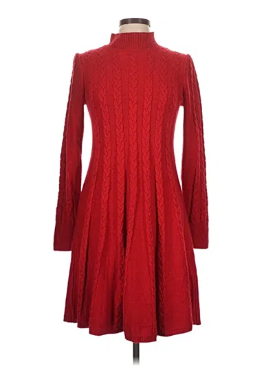Pre-owned Eliza J Casual Dress In Red