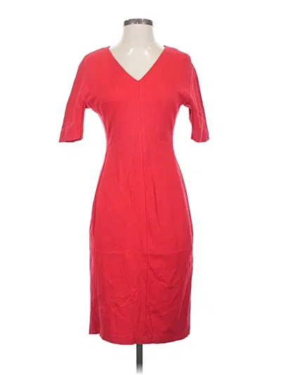 Pre-owned Eliza J Casual Dress In Red