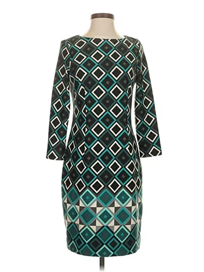Pre-owned Eliza J Casual Dress In Teal