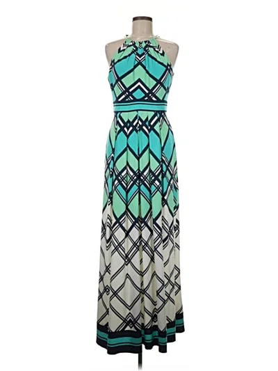 Pre-owned Eliza J Casual Dress In Teal
