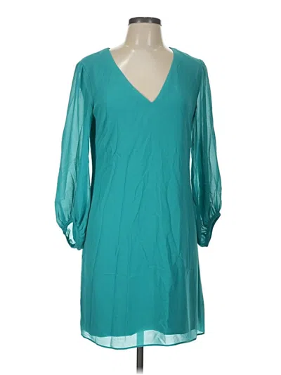 Pre-owned Eliza J Casual Dress In Teal