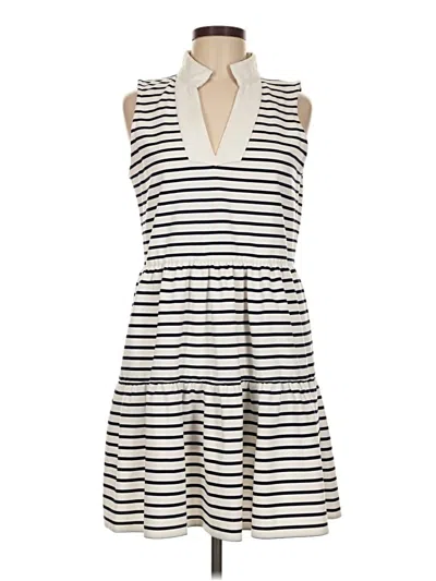 Pre-owned Eliza J Casual Dress In White
