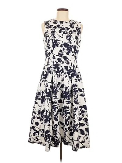 Pre-owned Eliza J Casual Dress In White
