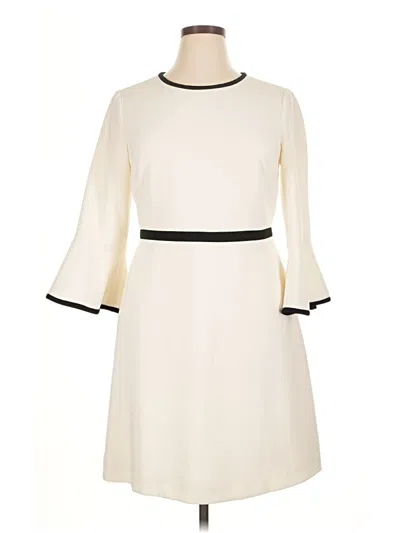Pre-owned Eliza J Casual Dress In White