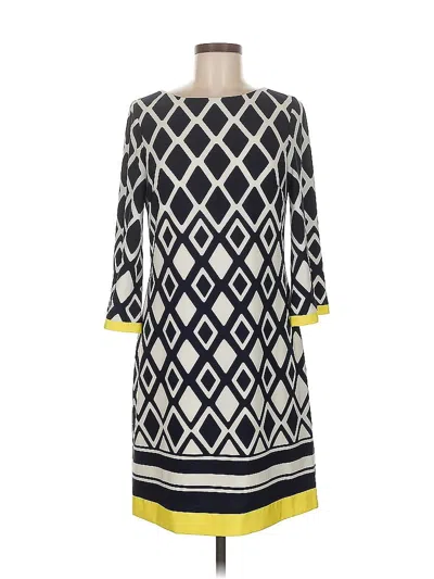 Pre-owned Eliza J Casual Dress In Yellow