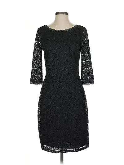 Pre-owned Eliza J Cocktail Dress In Black