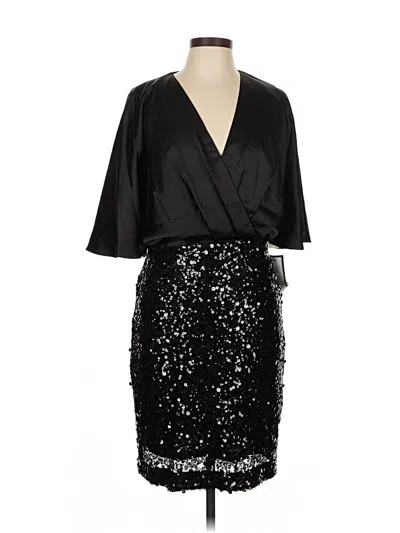 Eliza J Cocktail Dress In Black