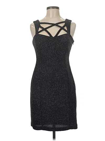 Pre-owned Eliza J Cocktail Dress In Black