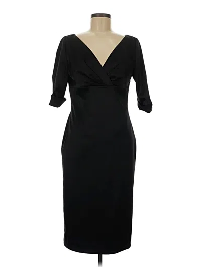 Pre-owned Eliza J Cocktail Dress In Black