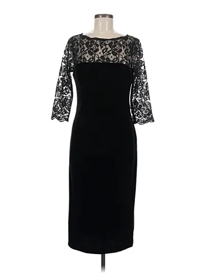 Pre-owned Eliza J Cocktail Dress In Black