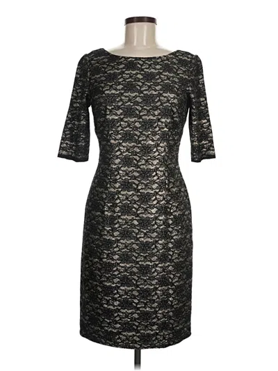 Pre-owned Eliza J Cocktail Dress In Black