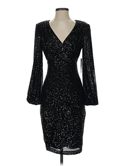 Pre-owned Eliza J Cocktail Dress In Black