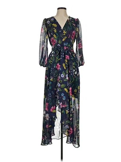 Pre-owned Eliza J Cocktail Dress In Black