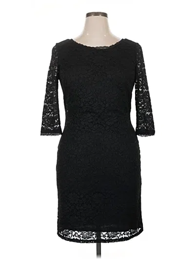 Pre-owned Eliza J Cocktail Dress In Black