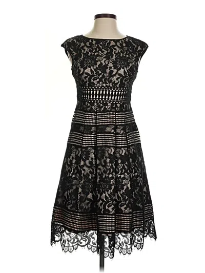 Pre-owned Eliza J Cocktail Dress In Black
