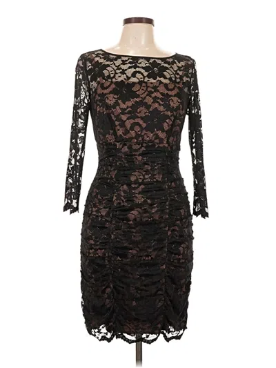 Pre-owned Eliza J Cocktail Dress In Black