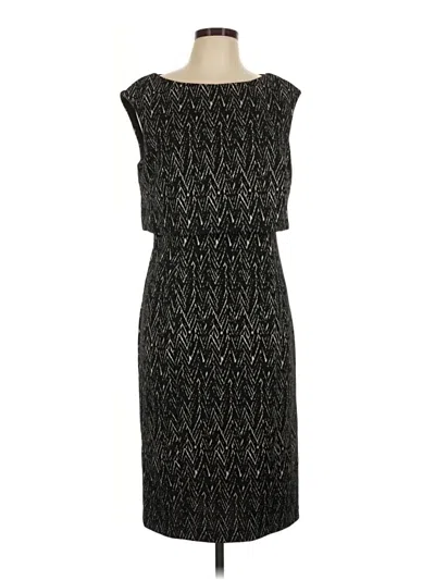 Pre-owned Eliza J Cocktail Dress In Black